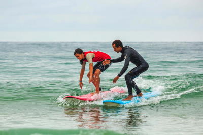 cours de surf ados seignosse